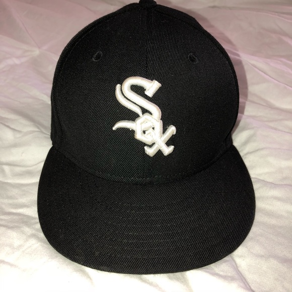 kids white sox hat